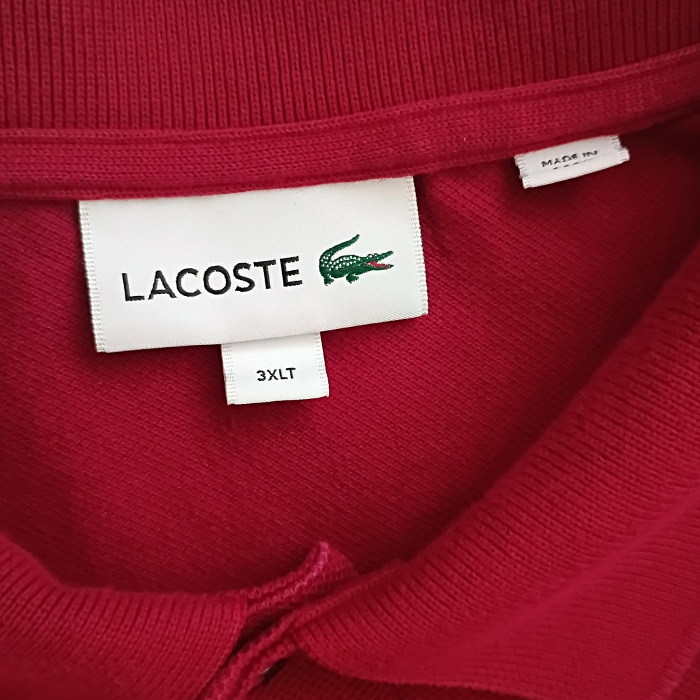 Lacoste Men's Short Sleeve Old School Classic Polo Shirt - Picture 3 of 3